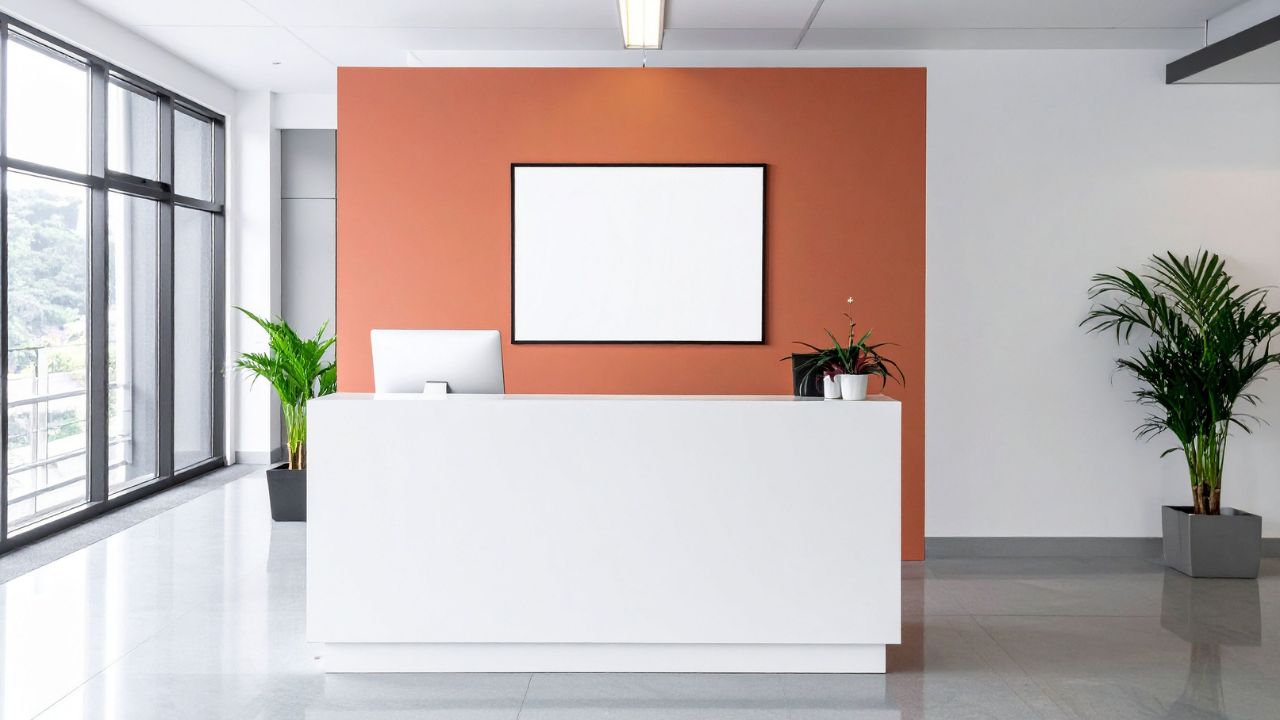 Reception Counter: Designing for Style, Hygiene, and Function - BRAC ...