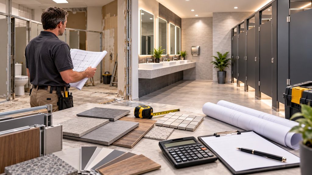 How much does an office toilet refurbishment cost