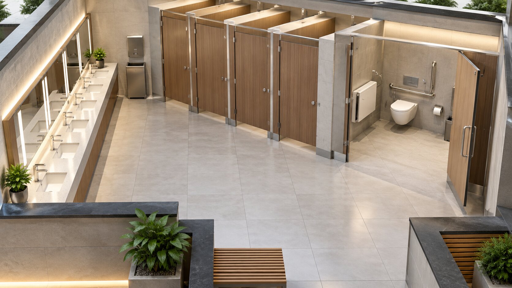 public toilet design